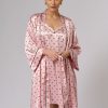 snl-600867_b4 OmD 0109D PINK LOVE Сорочка принт. жен. (на узких бретелях укороченная), PL