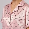 snl-600877_b3 OmD 0320D PINK LOVE Пижама принт. жен.(Рубашка укороченная +шорты), PL