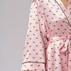 snl-600882_b6 OmD 0410D PINK LOVE Халат принт. женский (с запахом укороченный), PL