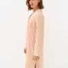 snl-621528_b3 OmD 0413D LINE Рубашка пижамная жен. (жаккард), PL