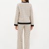 snl-628672_b2 OmD 0232D ALTA MODA Пижама принт. жен. (Рубашка+Брюки прямые), CO