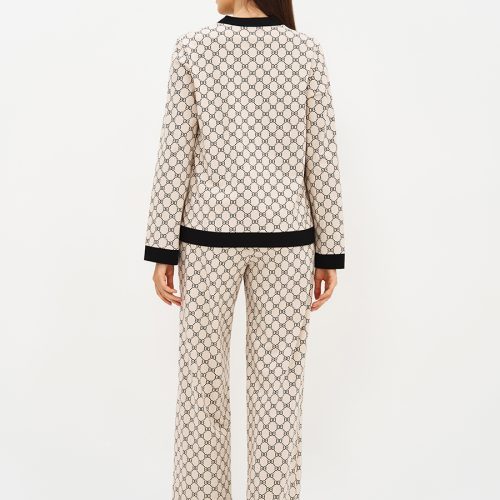 snl-628672_b2 OmD 0232D ALTA MODA Пижама принт. жен. (Рубашка+Брюки прямые), CO