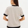 snl-628673_b5 OmD 0244D ALTA MODA Пижама принт. жен. (Рубашка кор.рукав+Брюки прямые), CO