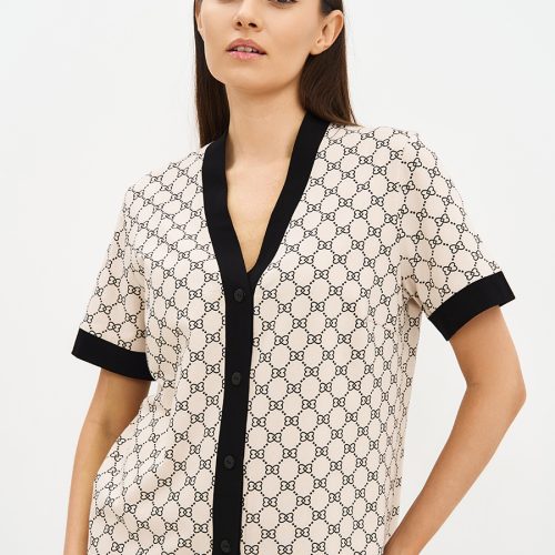 snl-628674_b2 OmD 0240D ALTA MODA Пижама принт. жен. (Рубашка кор.рукав+Шорты), CO