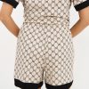 snl-628674_b6 OmD 0240D ALTA MODA Пижама принт. жен. (Рубашка кор.рукав+Шорты), CO